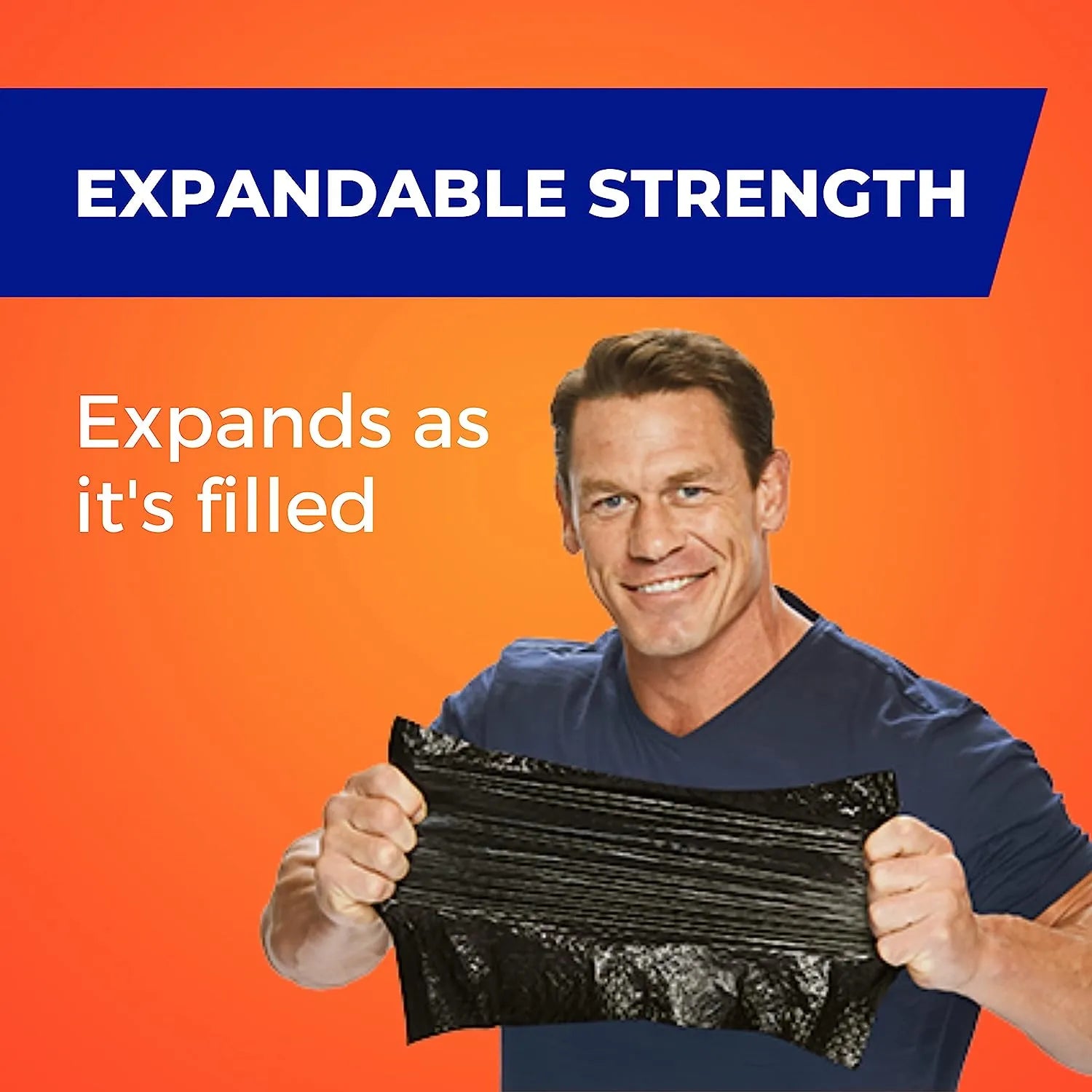 Hefty Ultra Strong Tall Kitchen Trash Bags, Lavender & Sweet Vanilla Scent, 13 Gallon, 80 Count