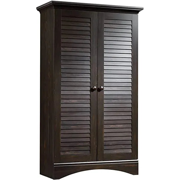 Sauder Harbor View Storage Cabinet, Antiqued Paint finish