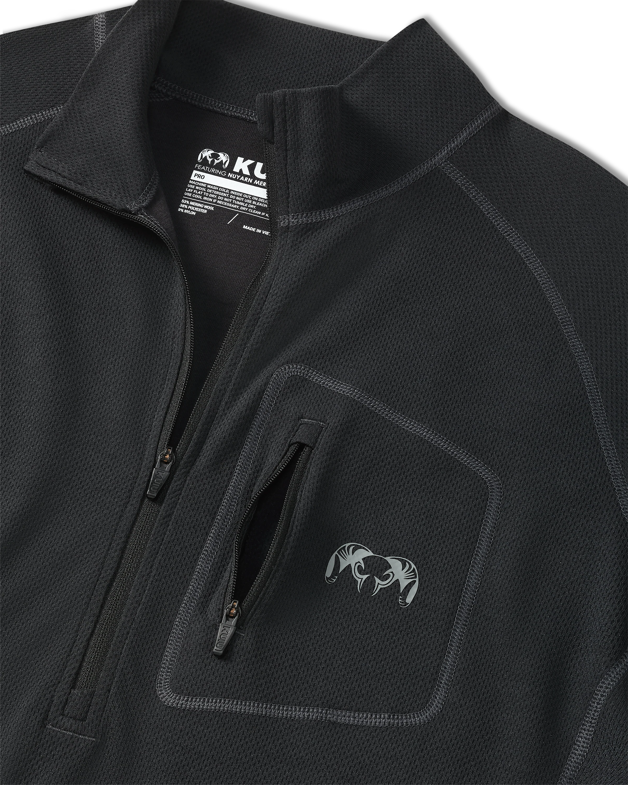 PRO Merino 200 Zip-T