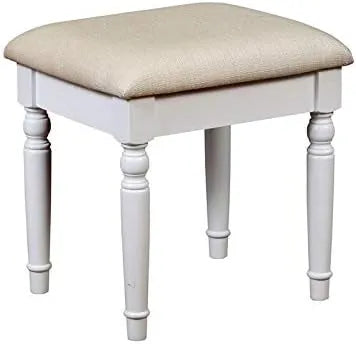 Furniture of Diane Contemporary Wood 3-Piece Vanity Set in White