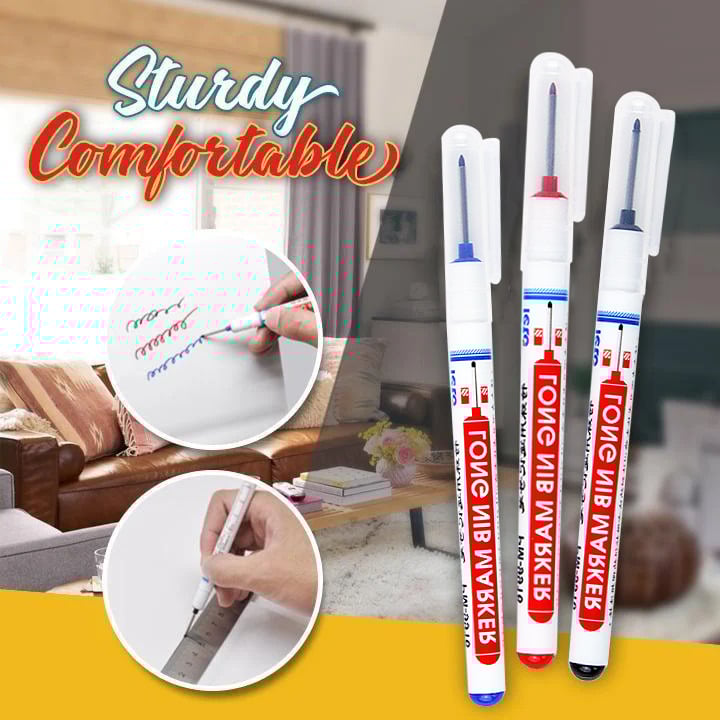 (🎅HOT SALE NOW-49% OFF) Long Head Deep Hole Marker & (3PCS/SET)