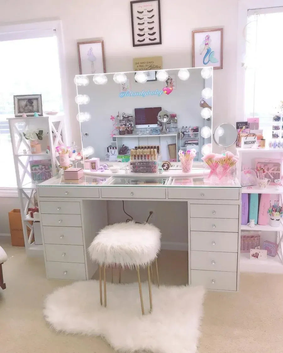 Limited-time Promotion, Multifunctional Vanity Mirror dressing table