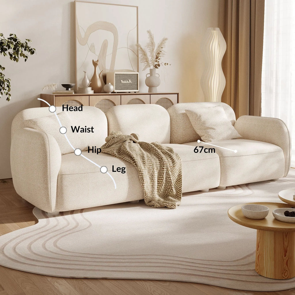 Charmy Fabric Sofa