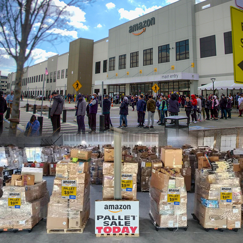 🎁2025 Amazon Warehouse Return Pallets📱💻🎮 - Last Chance to Order