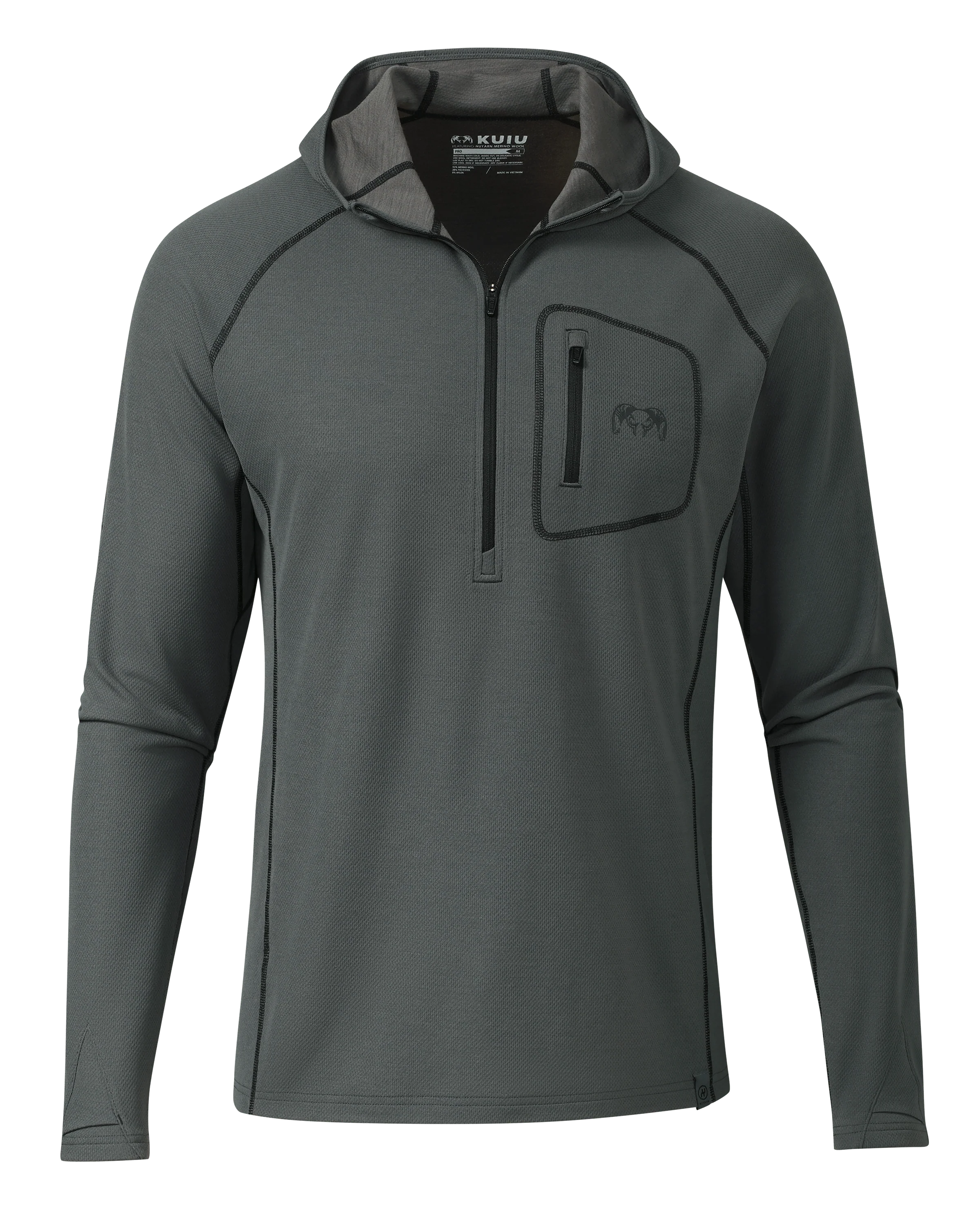 PRO Merino 200 Zip-T Hoodie