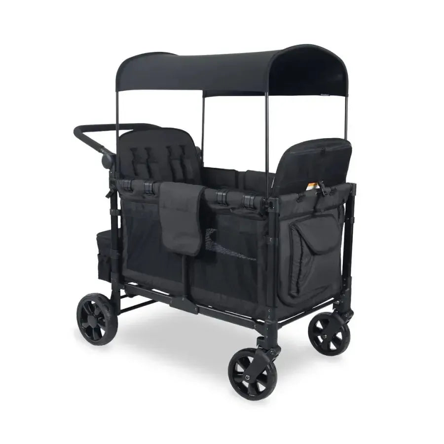 [🔥LIMITED TIME OFFER ONLY TODAY! ONLY ＄35.98!! ]W4 Elite Quad Stroller Wagon (4 Seater)