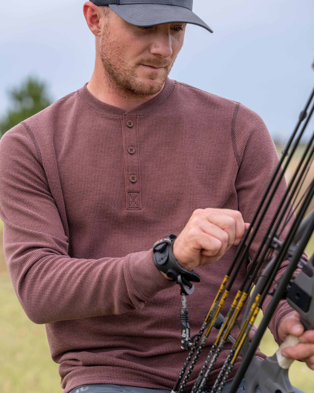 Canyon Waffle Henley