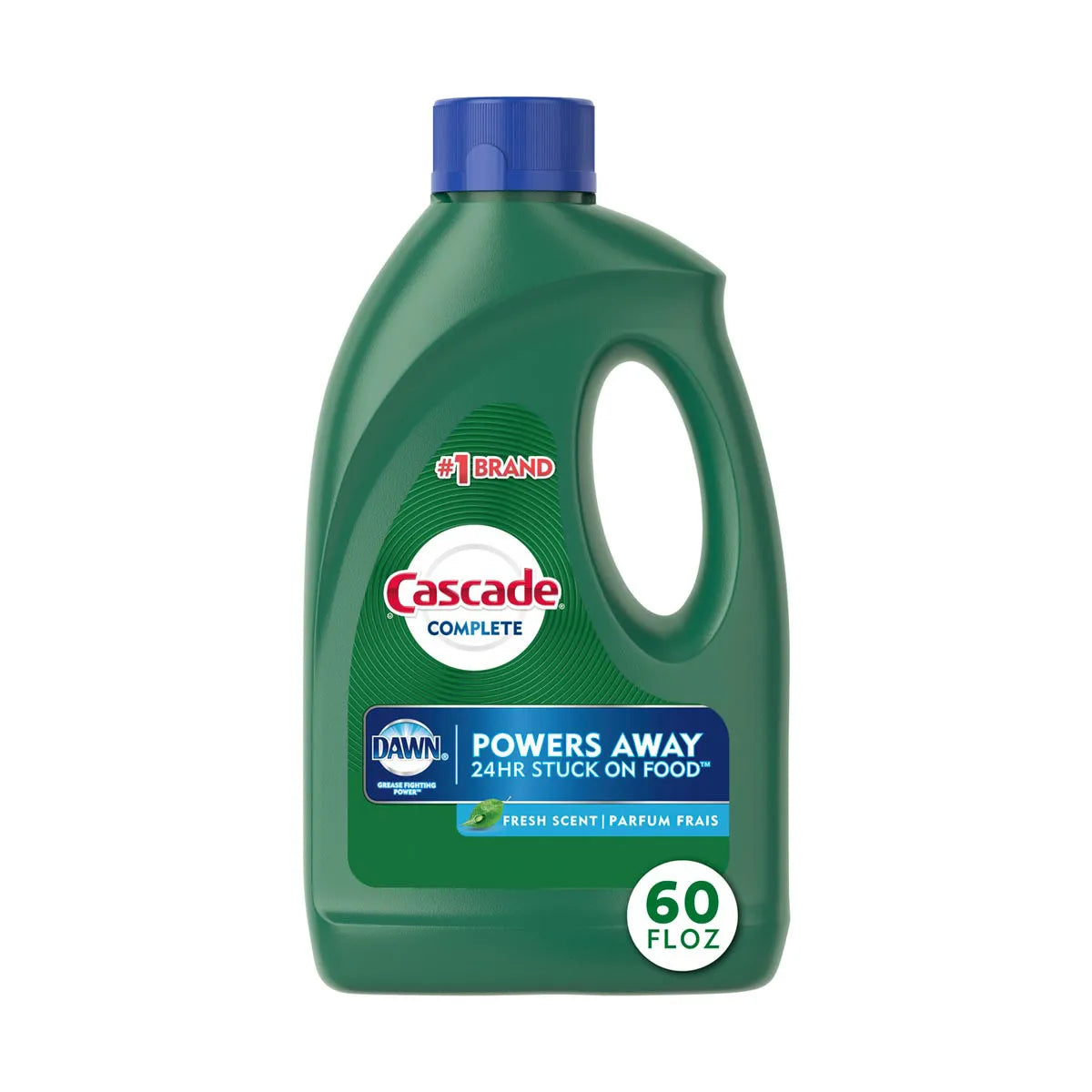 Cascade Complete Gel Dishwasher Detergent - Fresh Scent, 60 Fl Oz