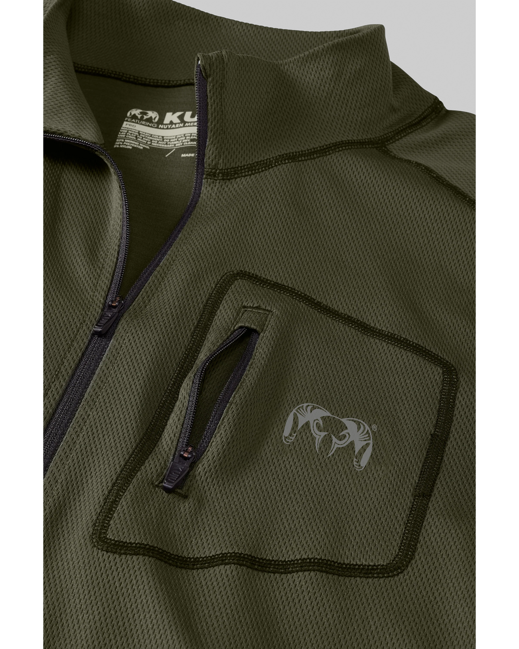 PRO Merino 200 Zip-T