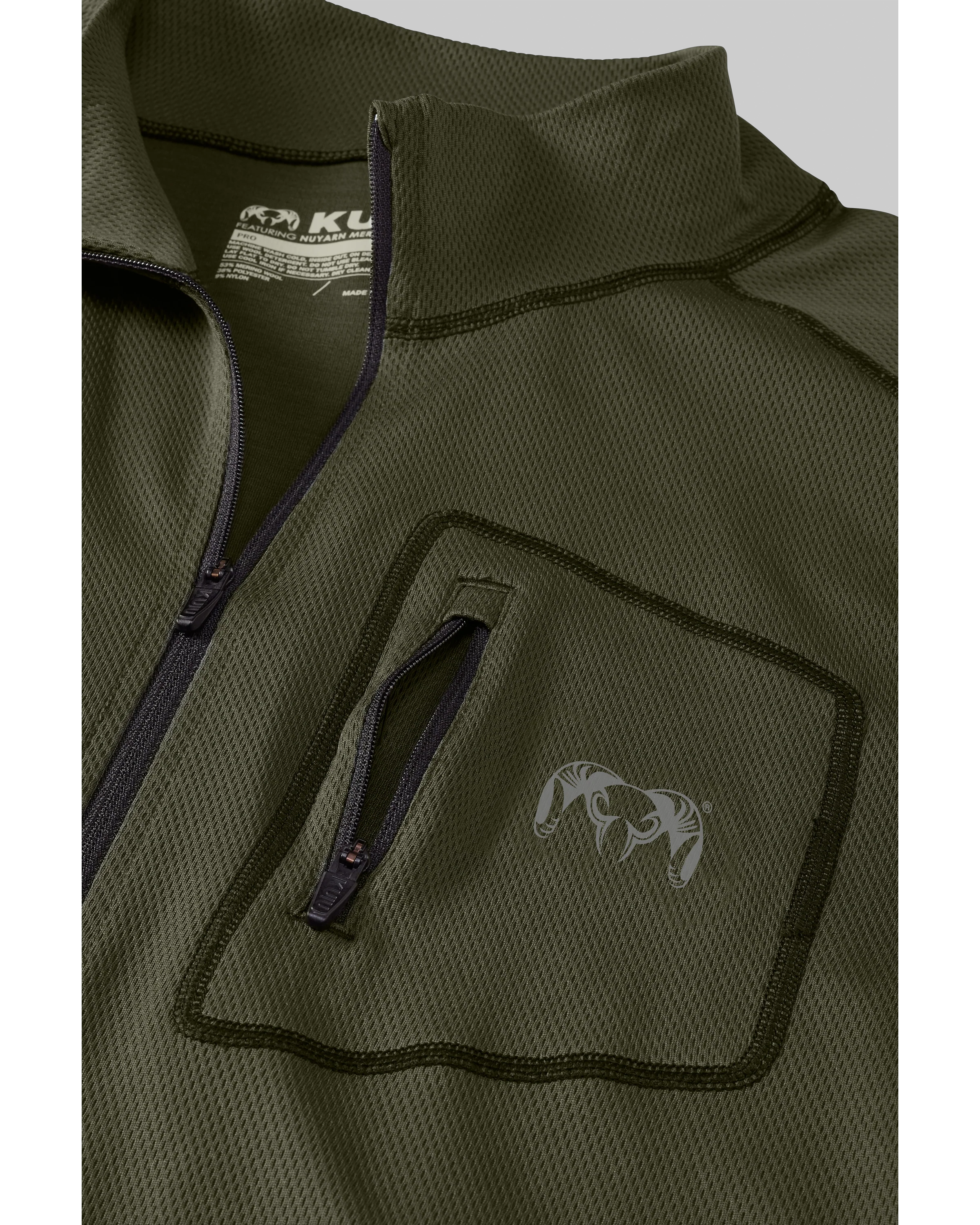 PRO Merino 200 Zip-T