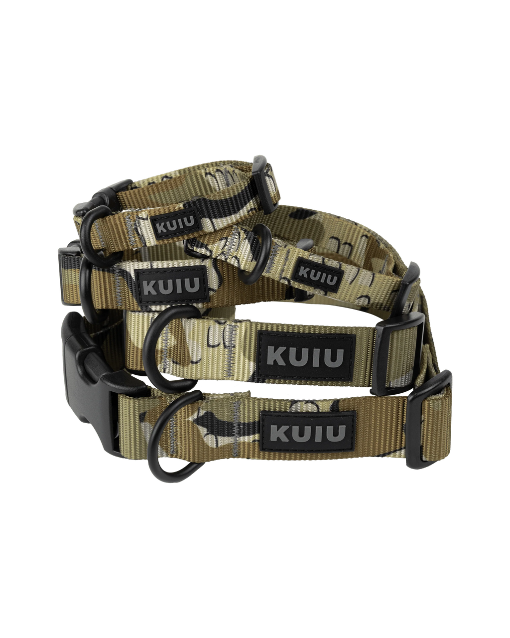 Camo Webbing Dog Collar