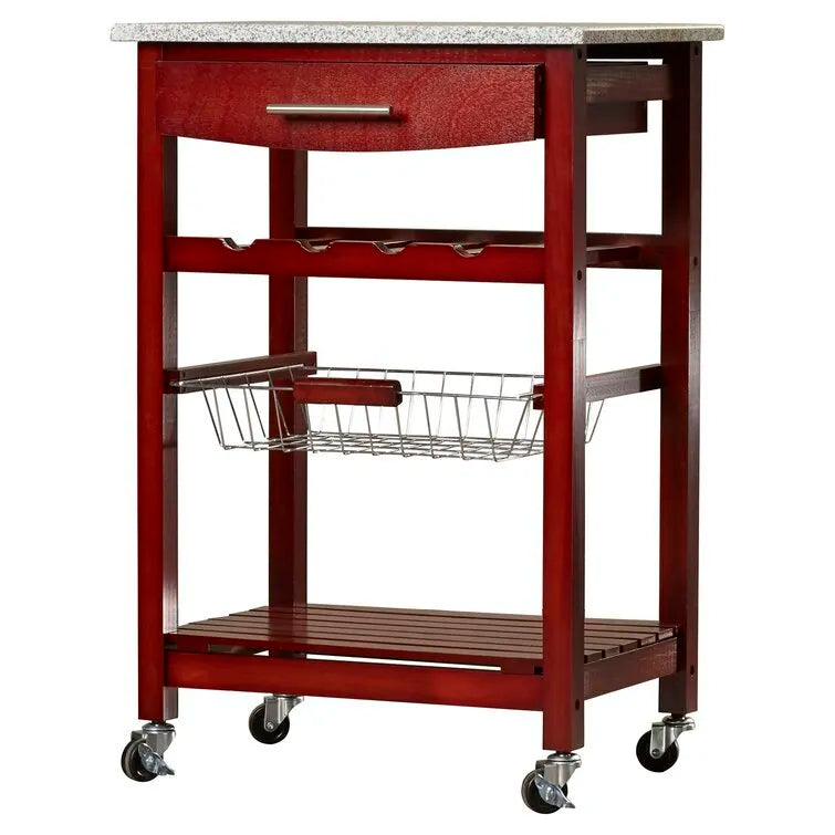 Macy Granite Kitchen Cart