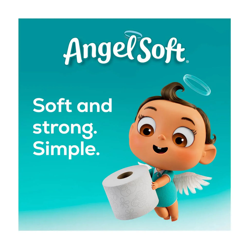 Angel Soft Toilet Paper Mega Rolls, 8 Ct