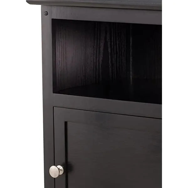 Winsome Wood Henry Accent Table Black 19 inches
