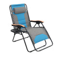 Oversized Padded Zero Gravity Chair with Cup Holder
