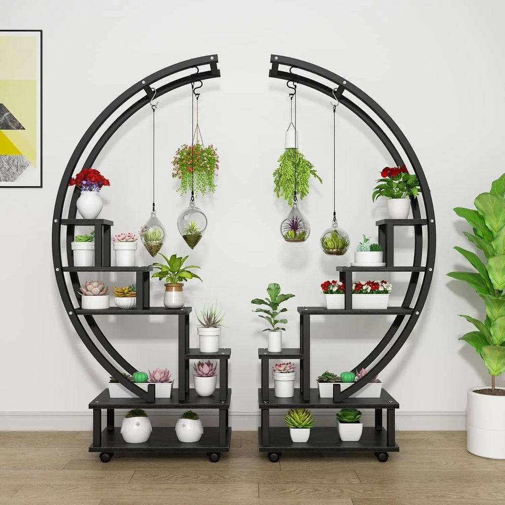 🎍Creative heart-shaped ladder plant frame🎍