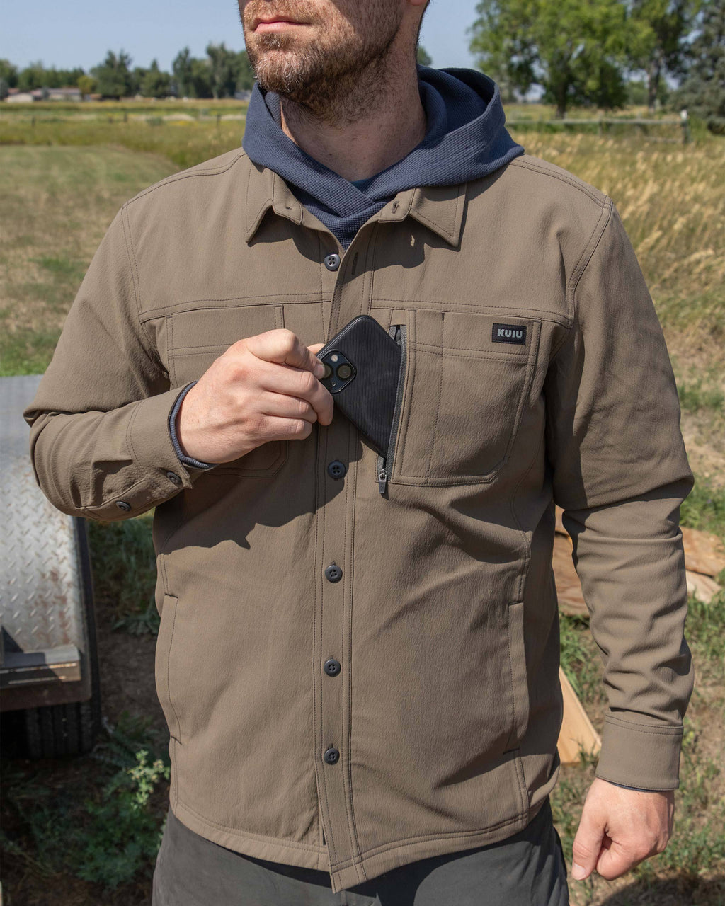 Motive Flannel Lined Shirt Jacket