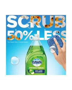 Dawn Ultra Antibacterial Dishwashing Liquid Dish Soap, Apple Blossom Scent, 7.5 Fl Oz