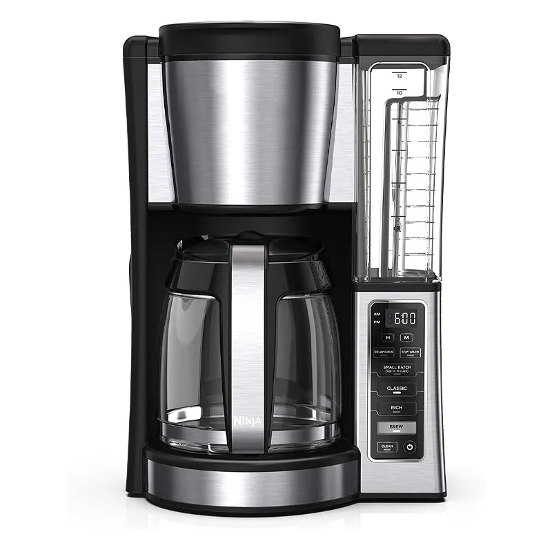 CE251 Programmable Brewer, with 12-cup Glass Carafe, Black and Stainless Steel Finish
