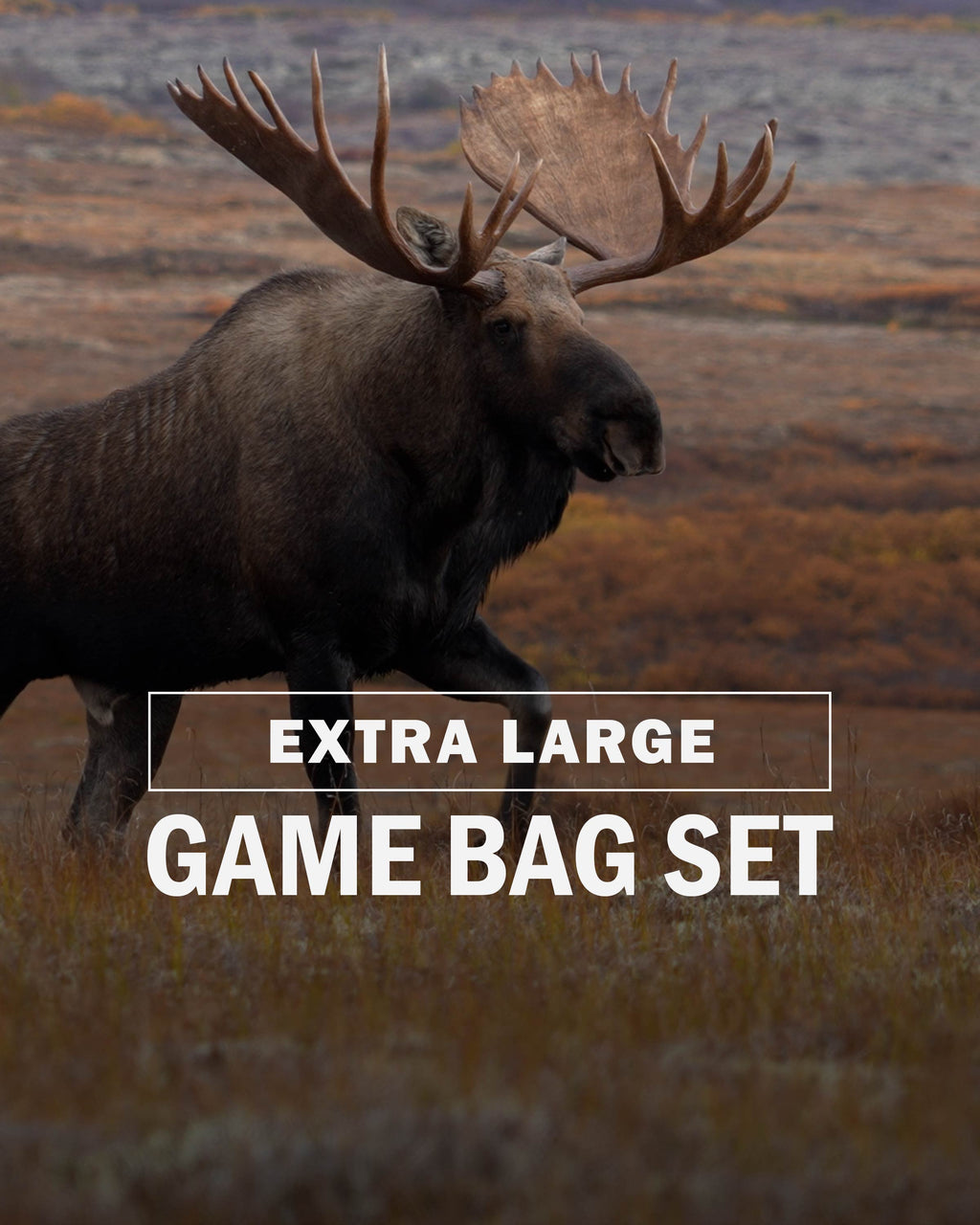 Moose/Bison XL Game Bag Set