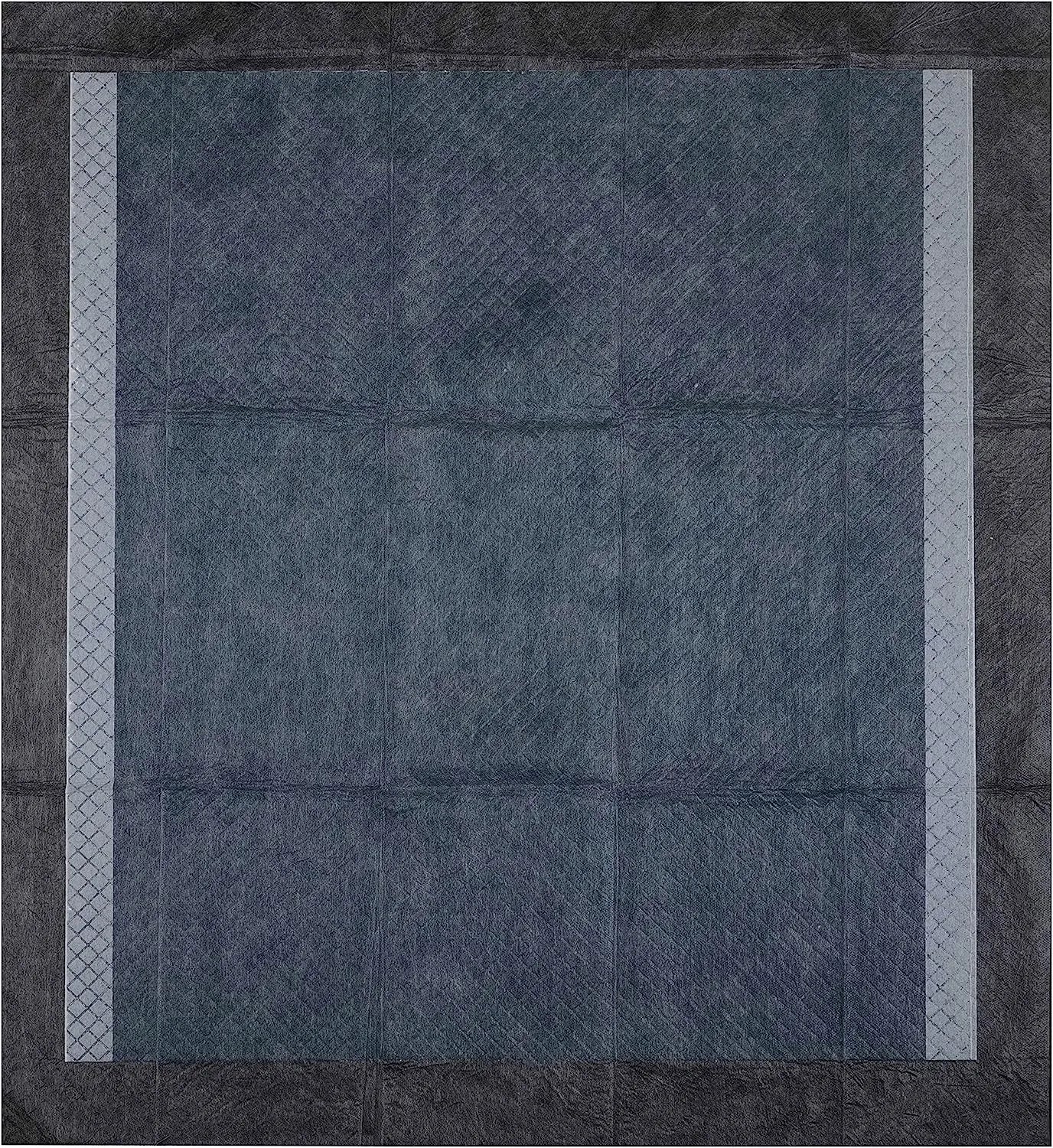 Glad for Pets Black Charcoal Puppy Pads 23" x 23" | Puppy Potty Training Pads That ABSORB & NEUTRALIZE Urine Instantly | New & Improved Quality Puppy Pee Pads, 100 count