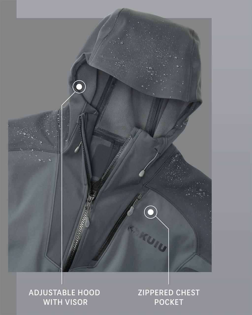 Axis Hybrid Hooded Jacket