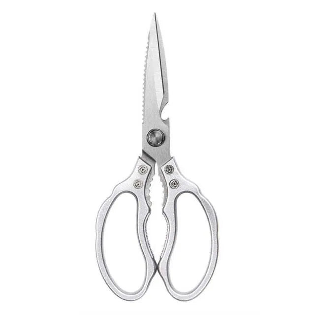 Heavy Duty Stainless Steel Kitchen Scissors,Multipurpose Ultra Sharp Utility Scissors, Professional Poultry Shears for Bone, Chicken, Meat, Fish, Turkey,Vegetables,Barbecue Scissors.