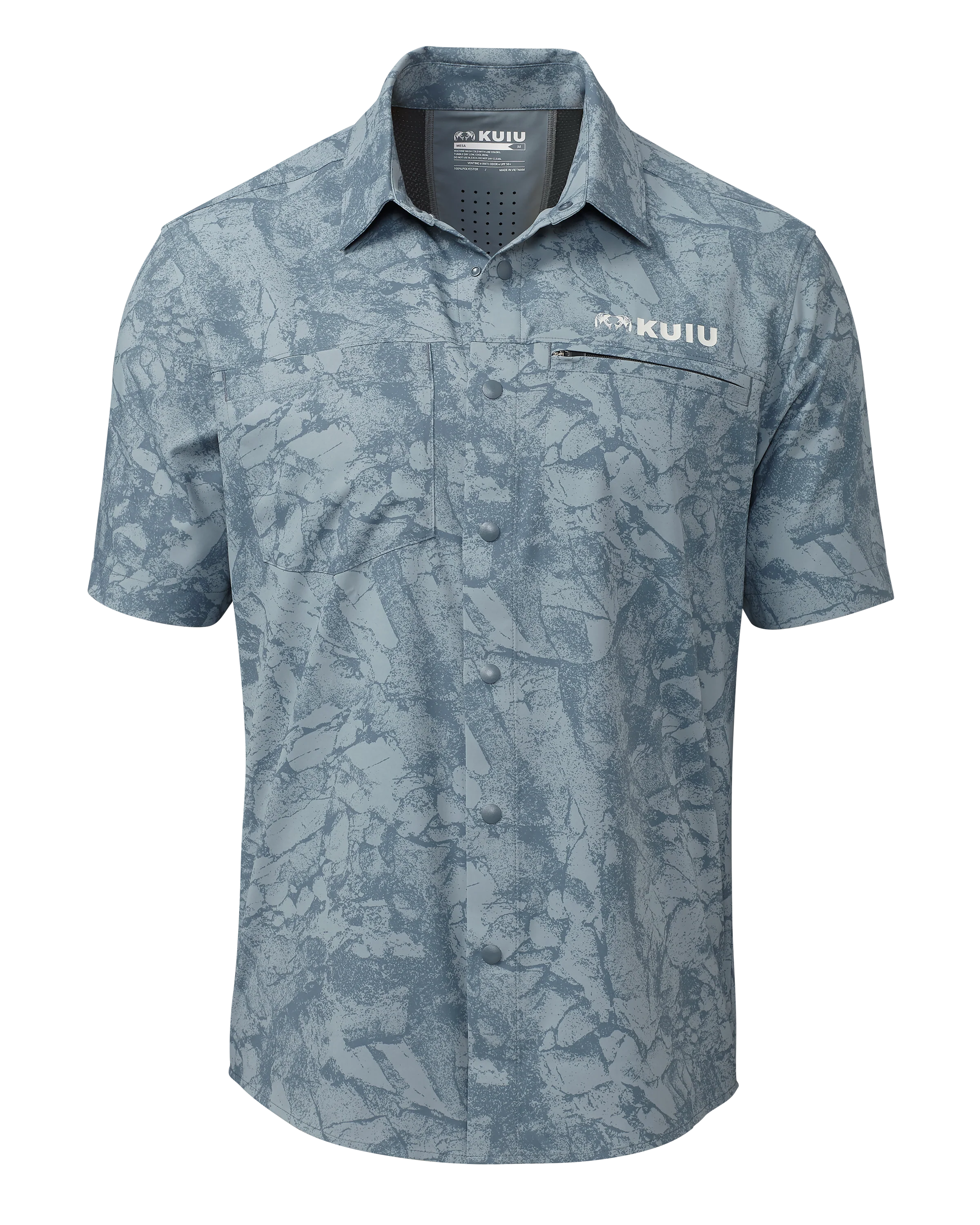 Mesa Vented SS Snap Shirt Gritstone