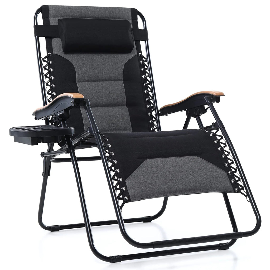 Lounge Chair Wide Armrest Adjustable Recliner