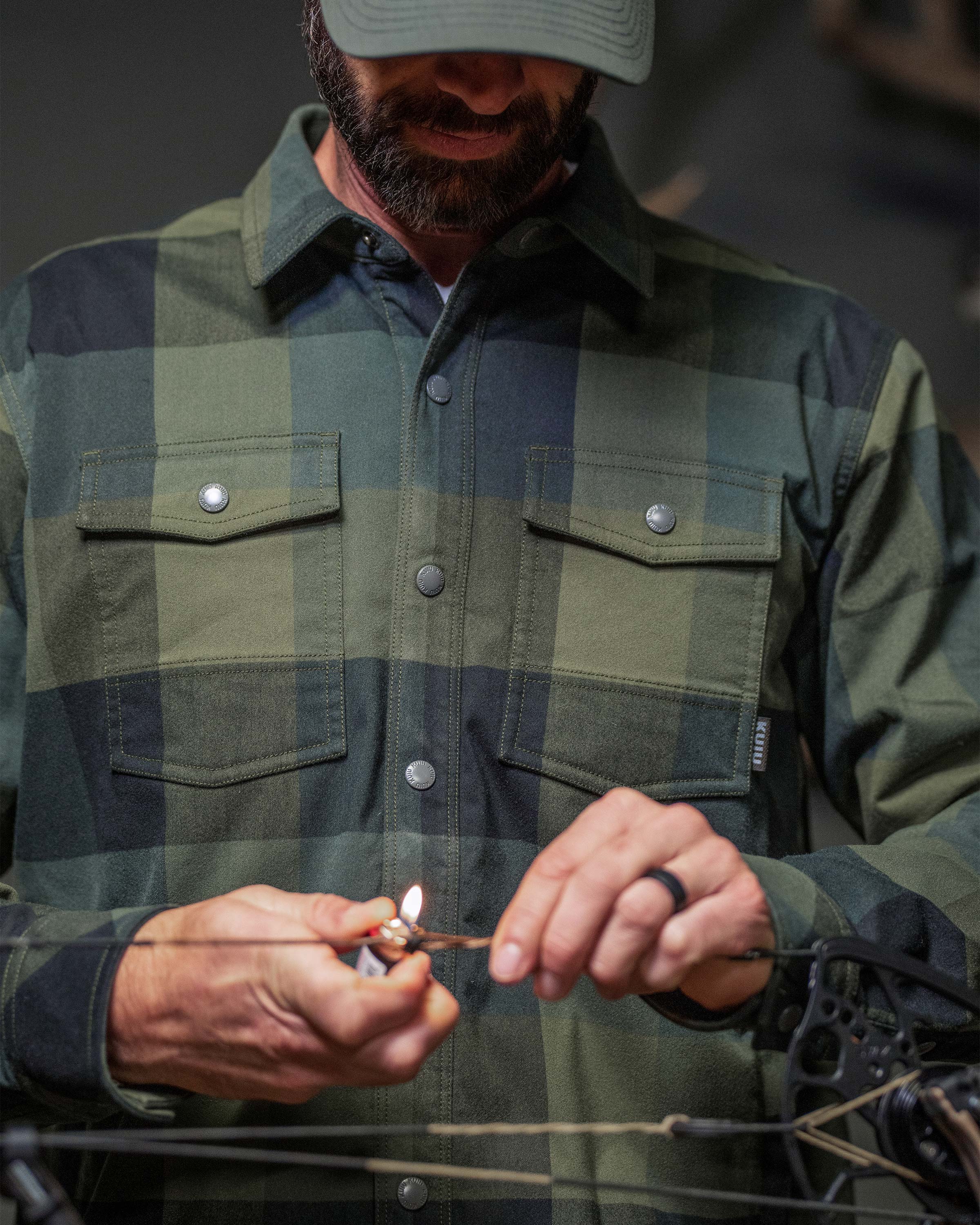 Field Flannel Fleece Shirt Jacket