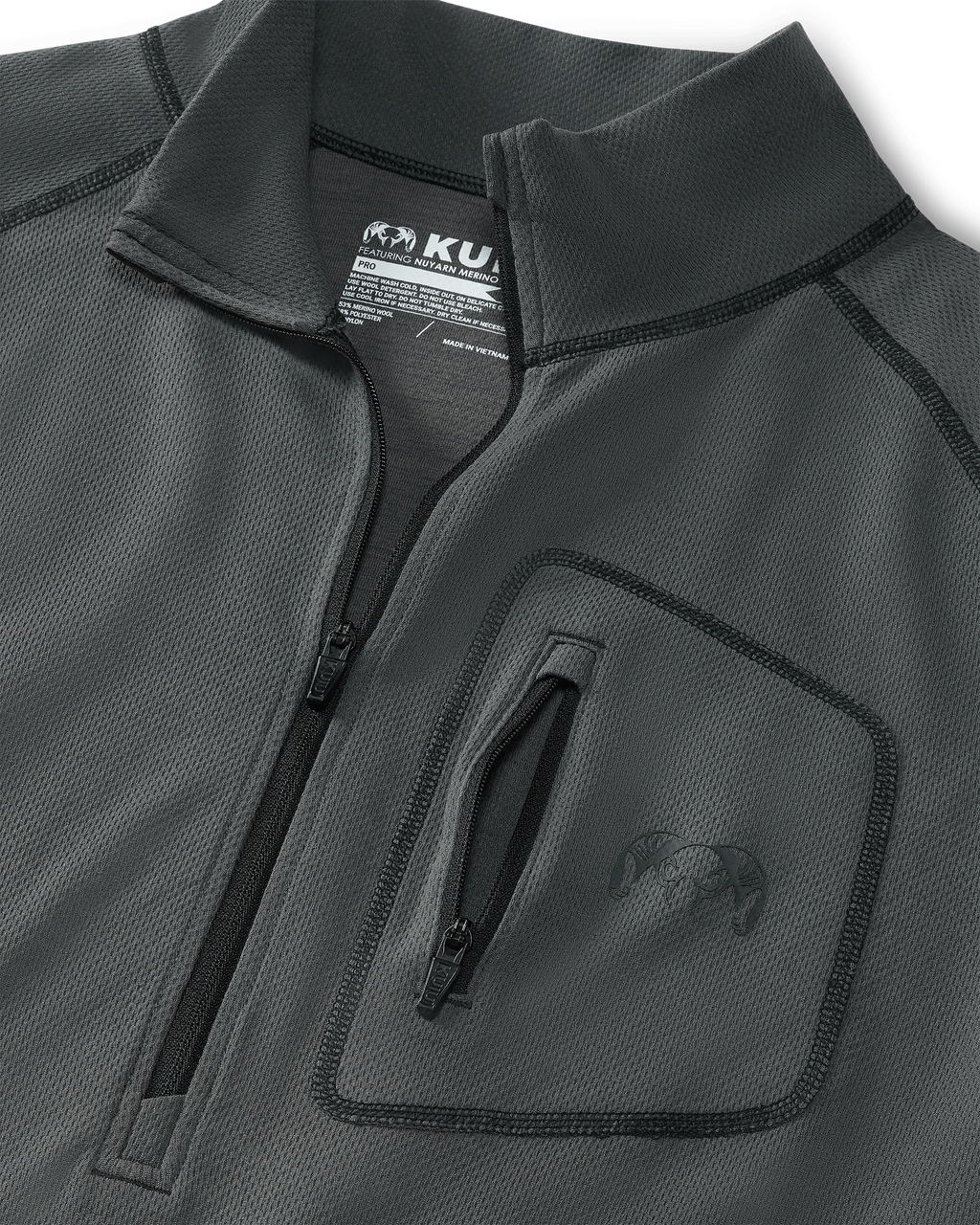 PRO Merino 200 Zip-T