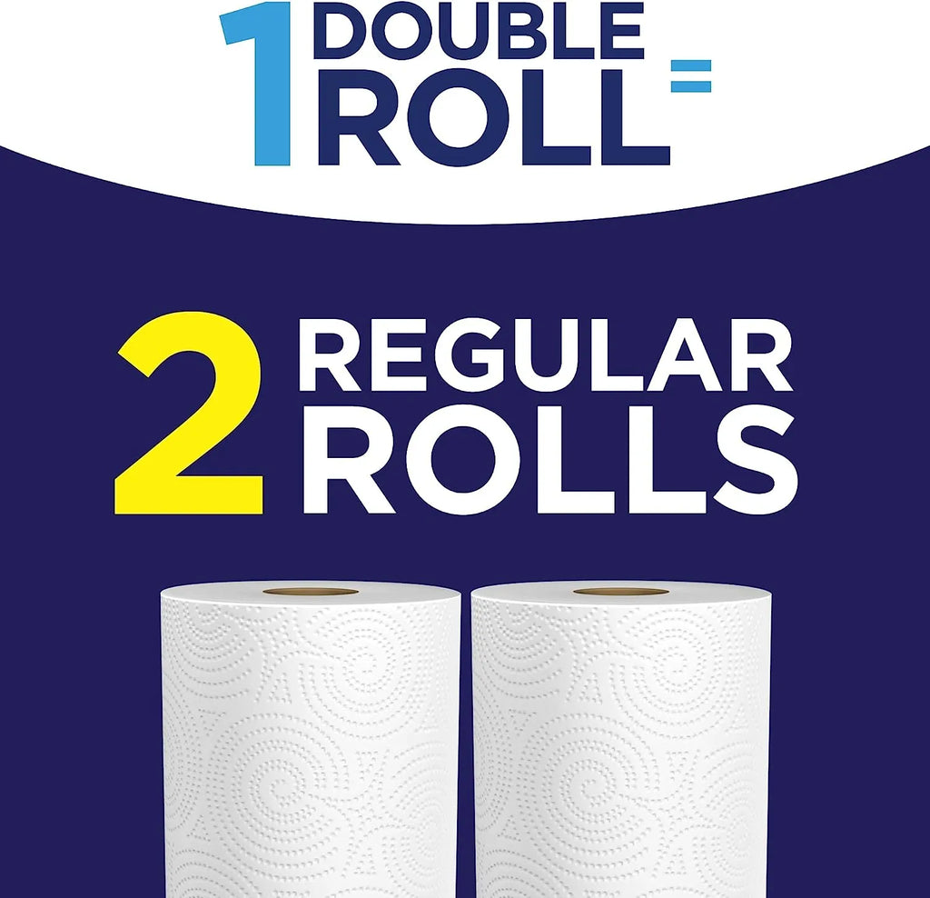 Paper Towels, 24 Double Rolls = 48 Regular Rolls