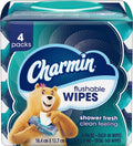 Charmin Flushable Wipes, 12 packs, 40 Flushable Wipes per Pack