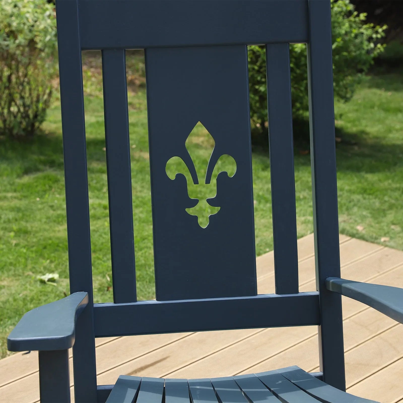 Outdoor & Indoor Wood Rocking Chair Porch Chair