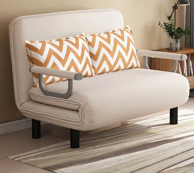 🔥2023 Hot Sale🔥Practical folding sofa bed leisure lounger fabric breathable perfect lazy people necessities!