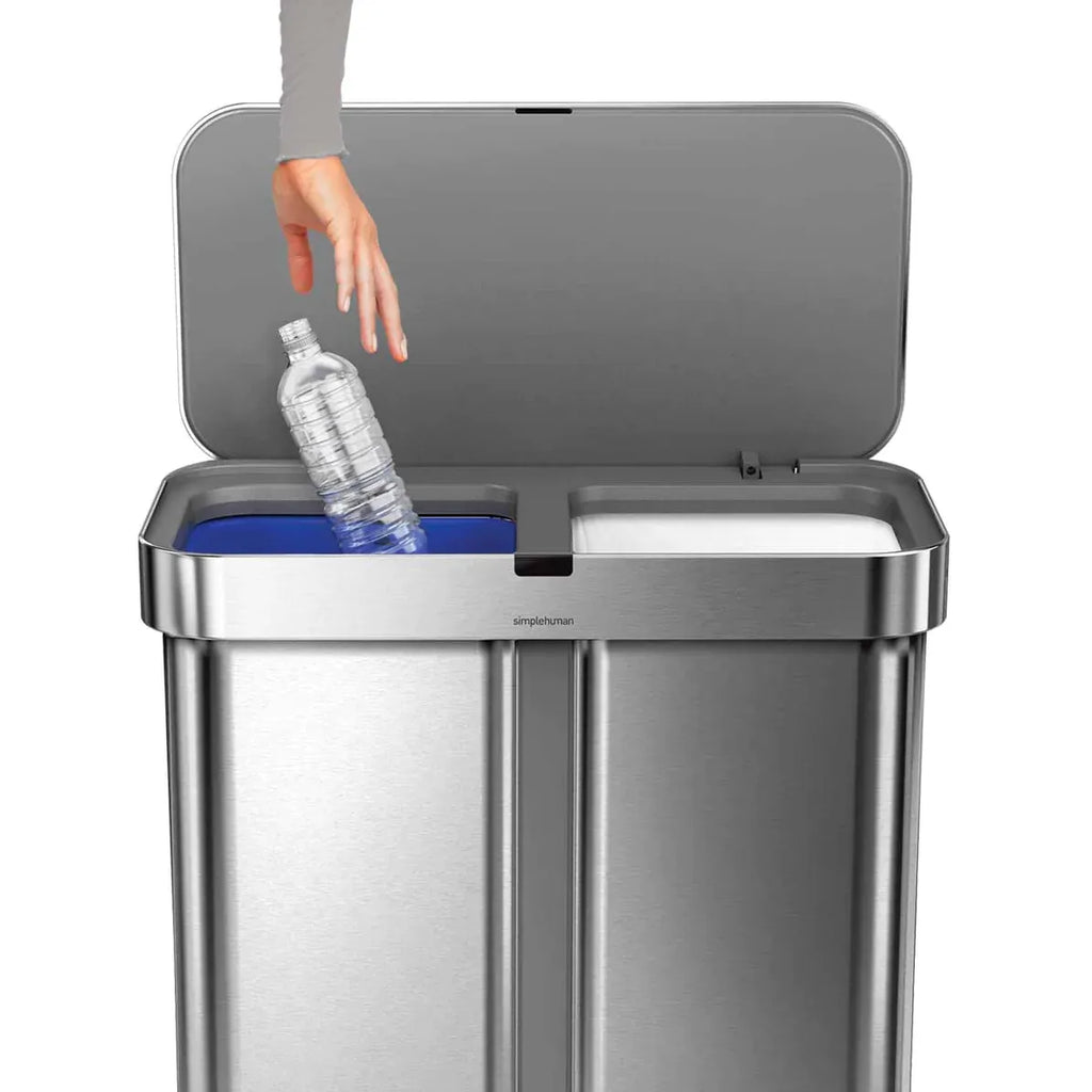 Intelligent sensor trash can