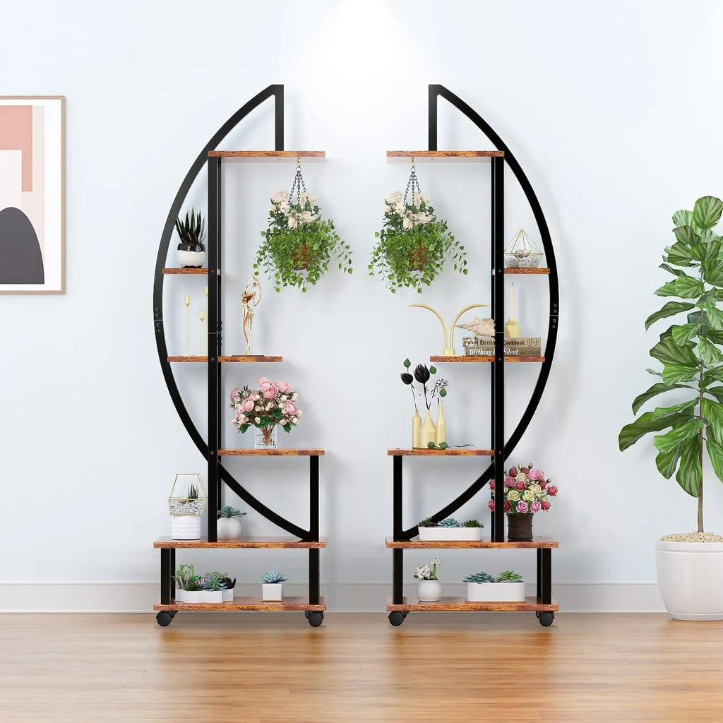 🎍Creative heart-shaped ladder plant frame🎍