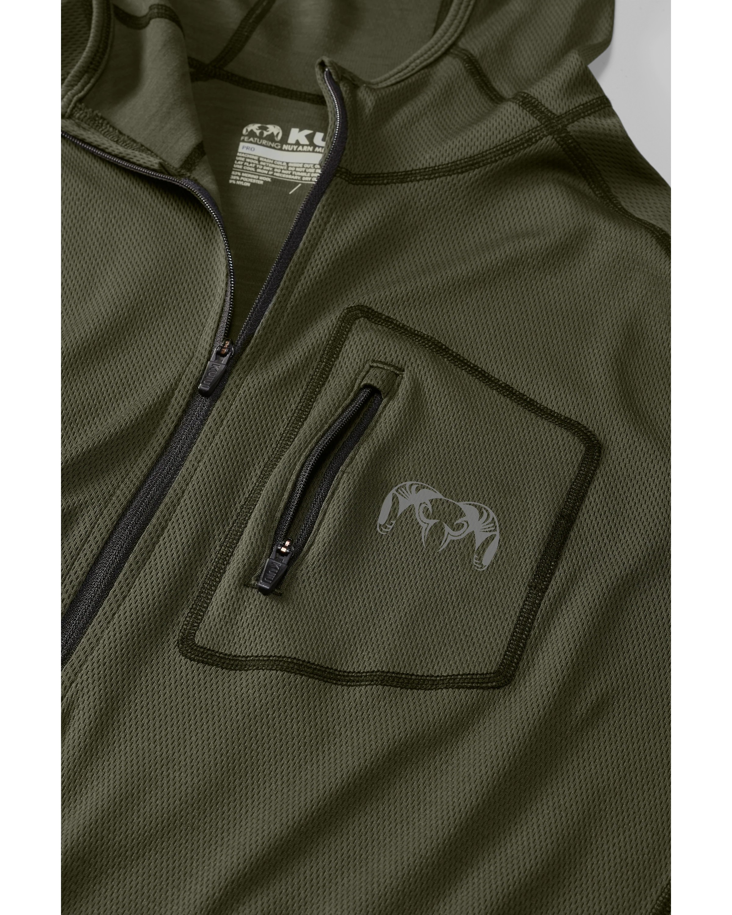 PRO Merino 200 Zip-T Hoodie