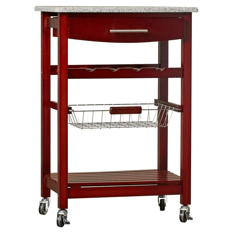 Macy Granite Kitchen Cart