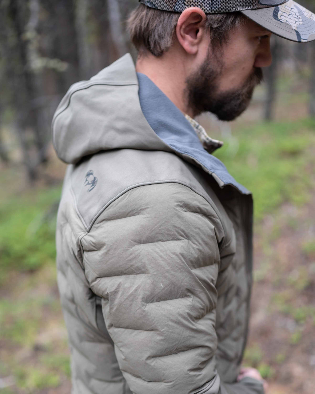 Axis Thermal Hybrid Hooded Jacket
