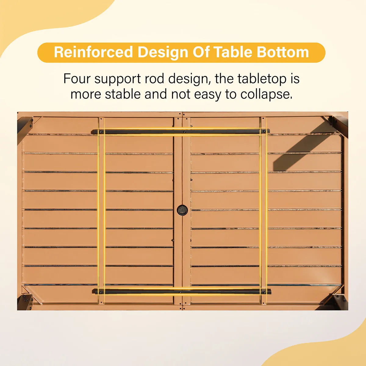 7-Piece Patio Dining Set With 6 Cushioned Steel & Rattan Chairs and Rectangle Table