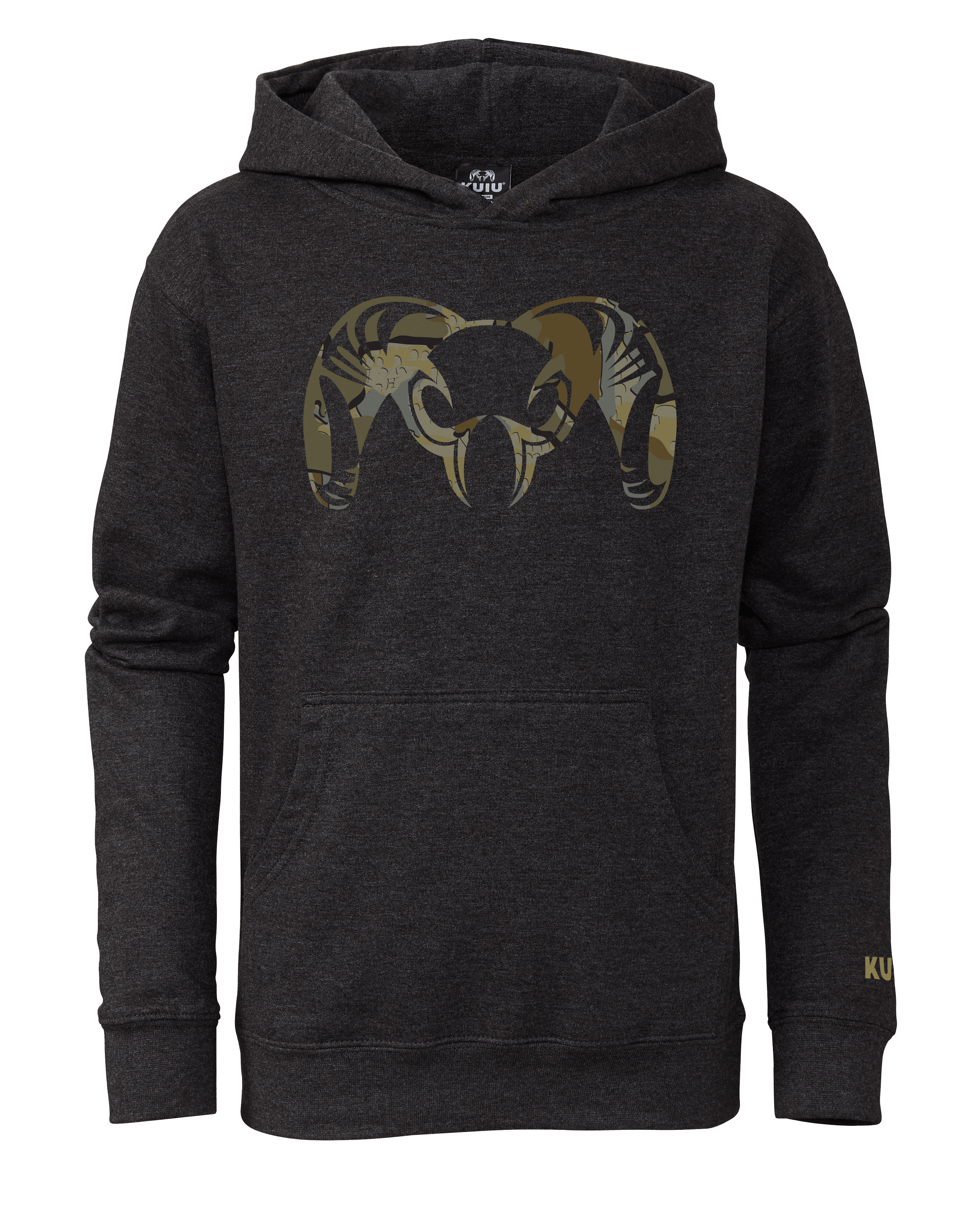 Youth Camo Big Ram Hoodie