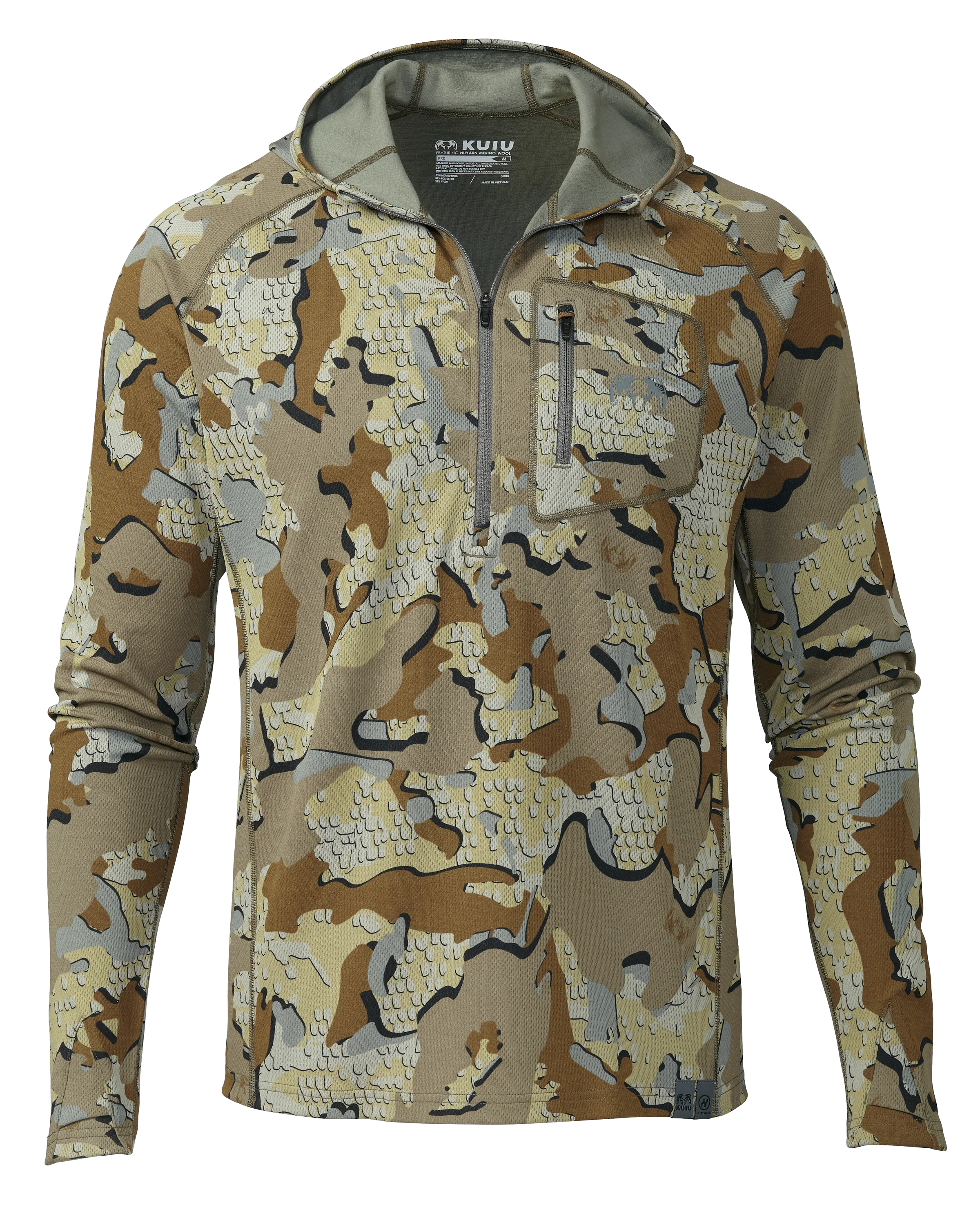 PRO Merino 200 Zip-T Hoodie