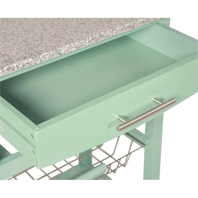 Macy Granite Kitchen Cart