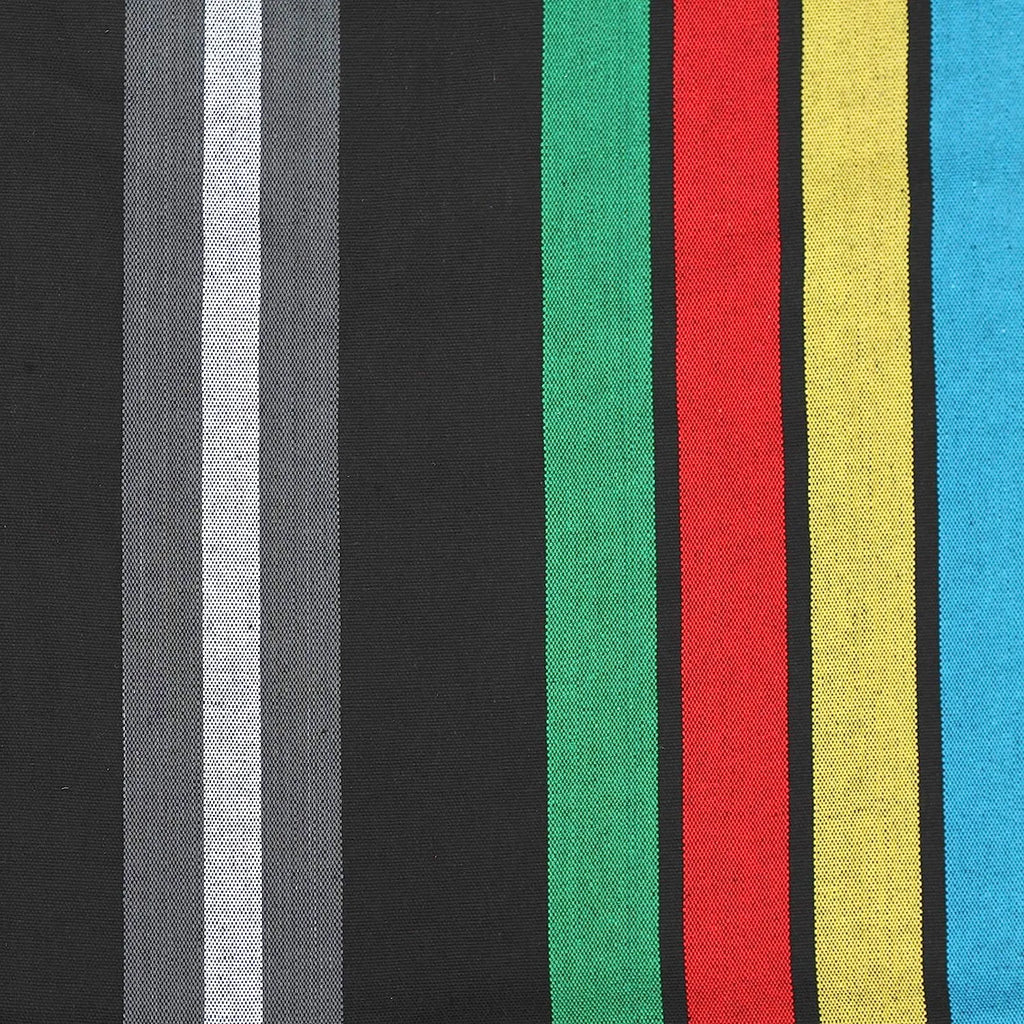 Double Cotton Hammock with Space Saving Steel Stand, Tropical (450 lb Capacity - Premium Carry Bag Included)