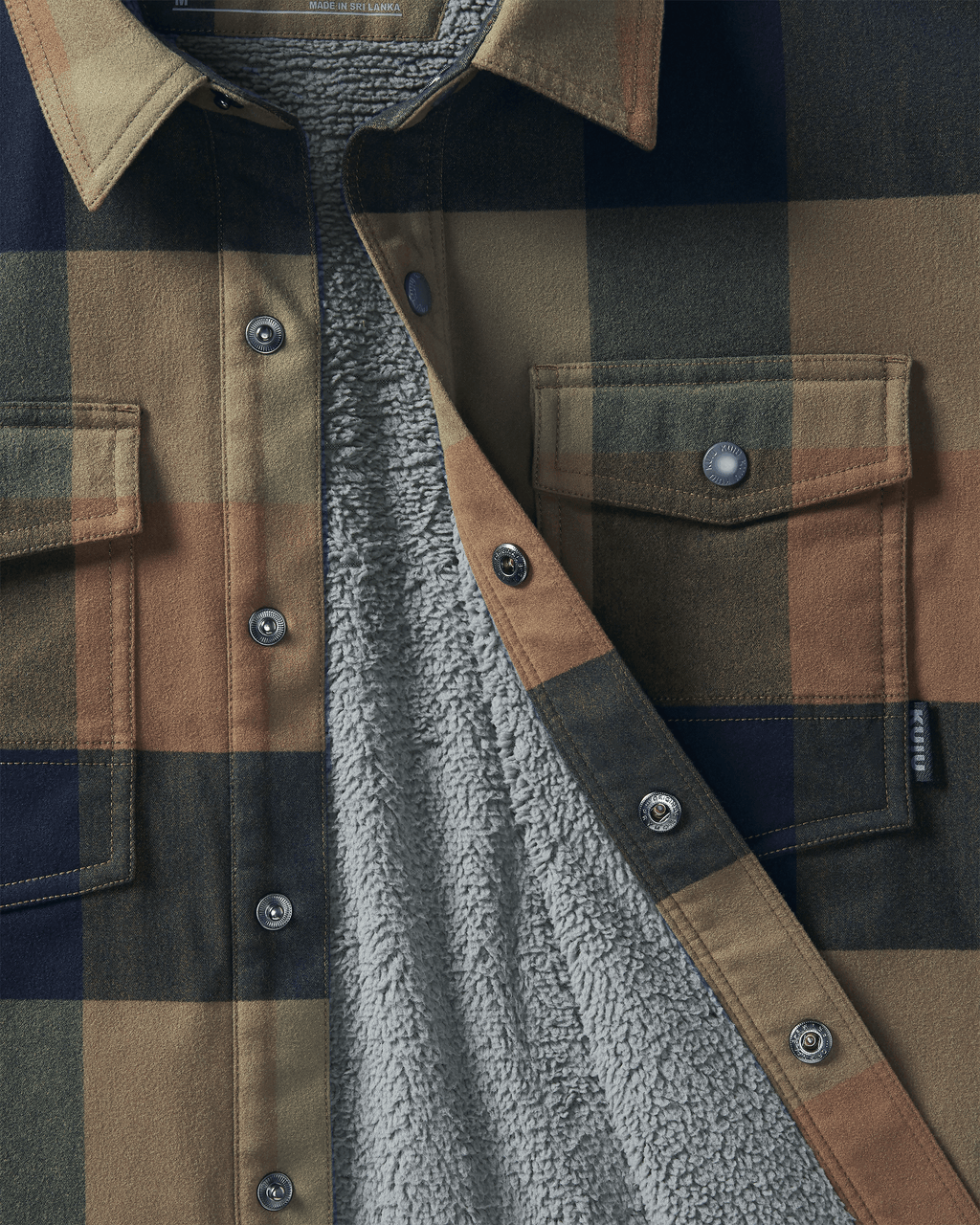 Field Flannel Fleece Shirt Jacket