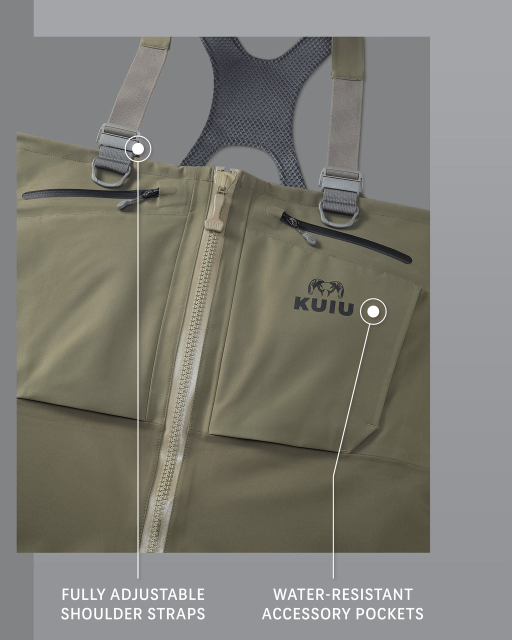 KUIU PRO HD Flex Zip Wader