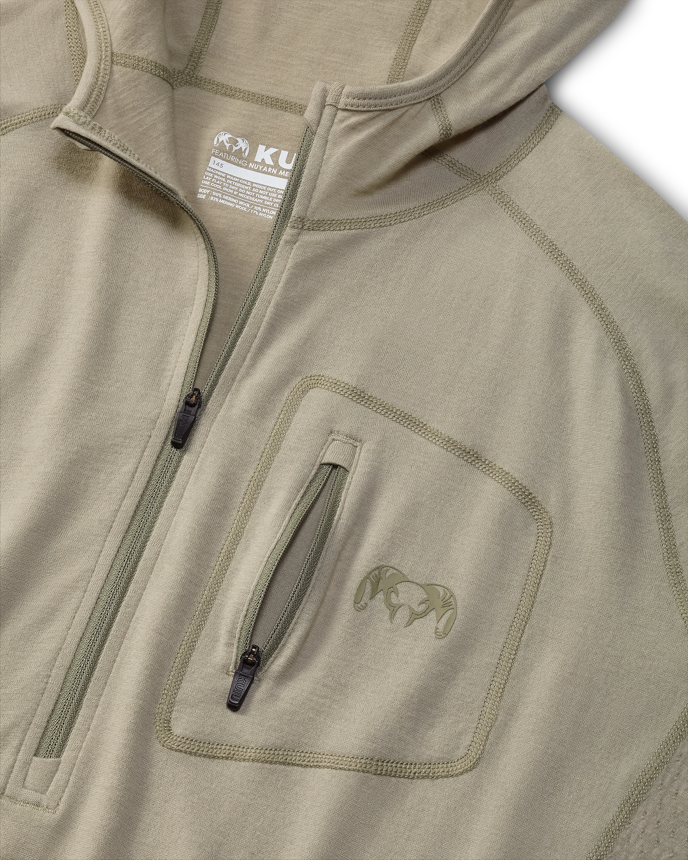 ULTRA Merino 145 Zip-T Hunting Hoodie
