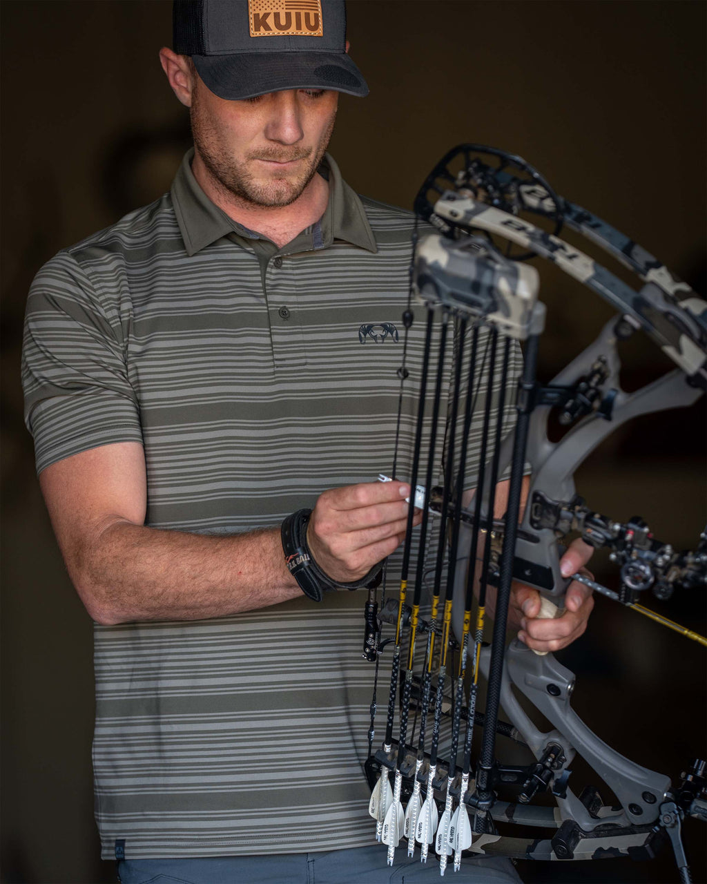 KUIU Performance Polo Stripe