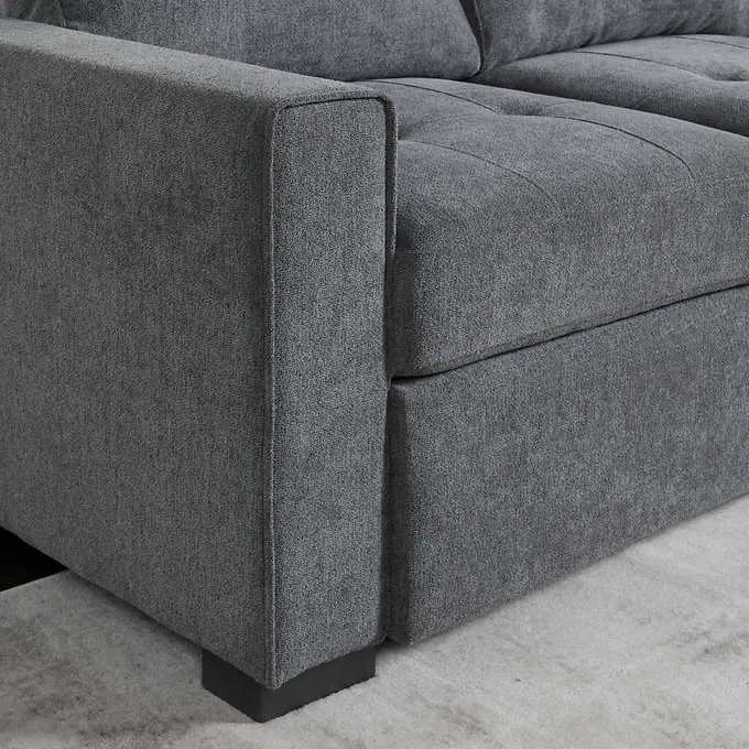 Kendale Sleeper Sofa with Storage Chaise